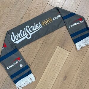 Dodgers World Series 2025 Gray Scarf 10/27/25 Longest Game